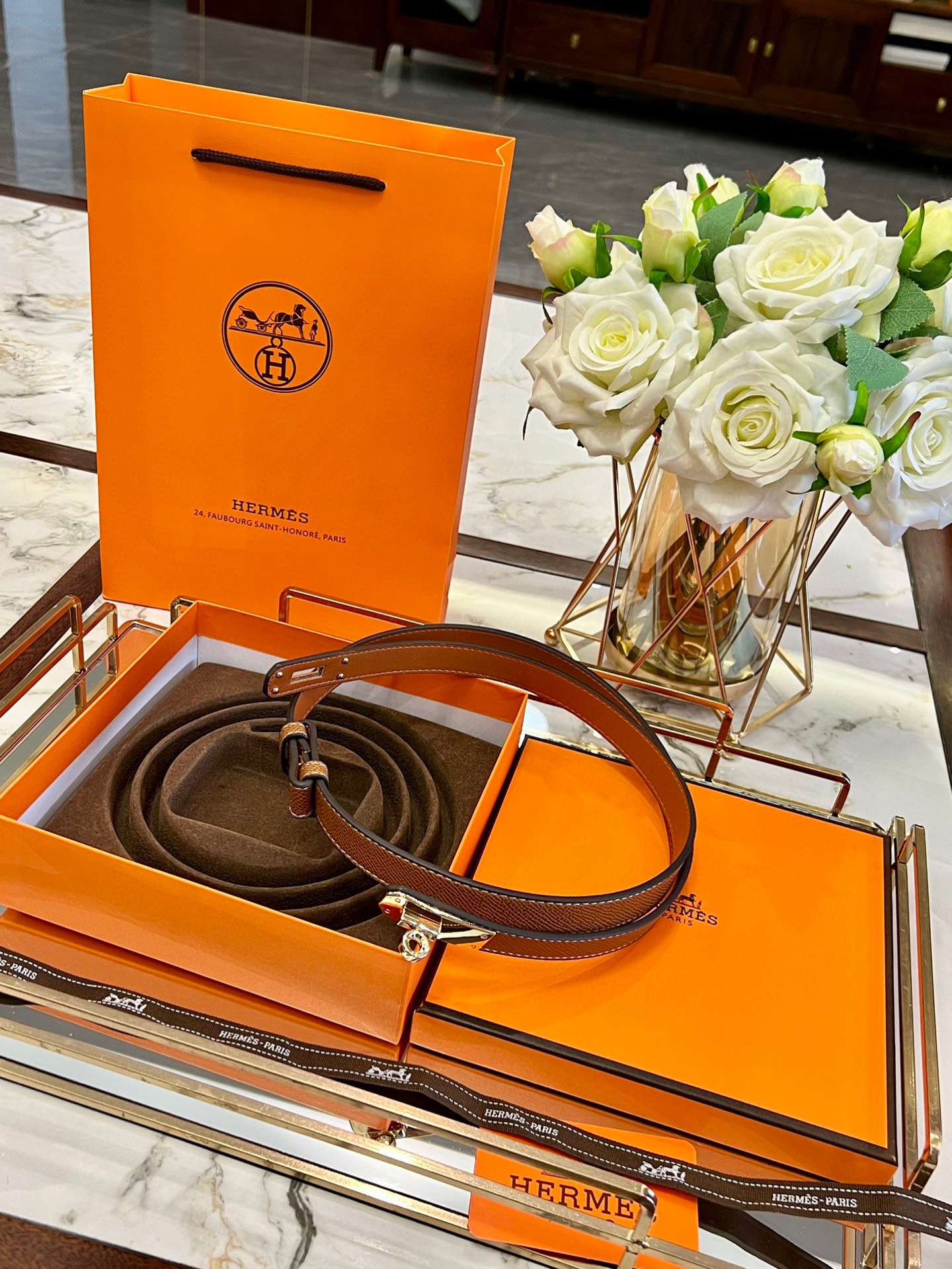 HERMES belt model 15